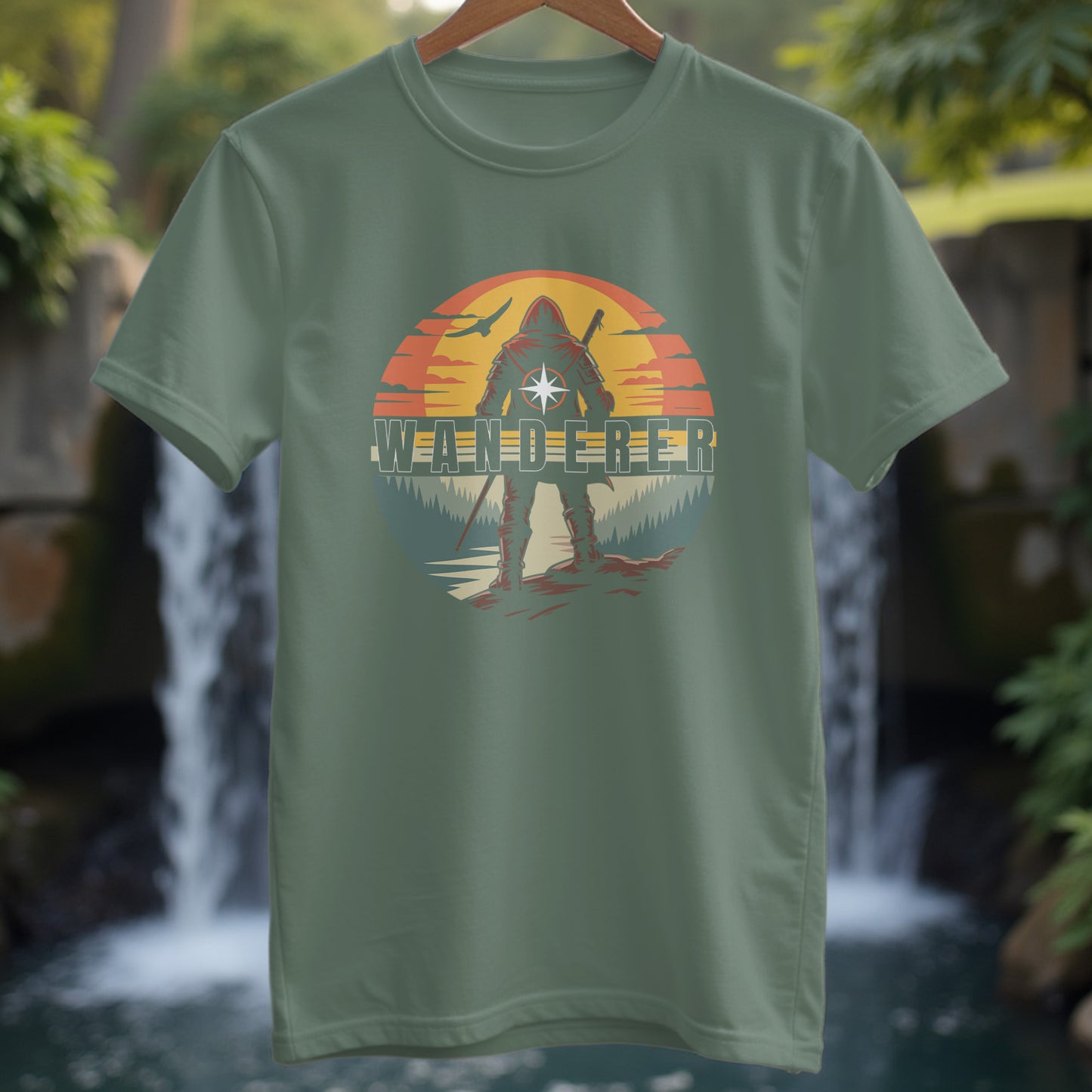 Round Logo Wanderer T-Shirt - Trailblaze Shirts