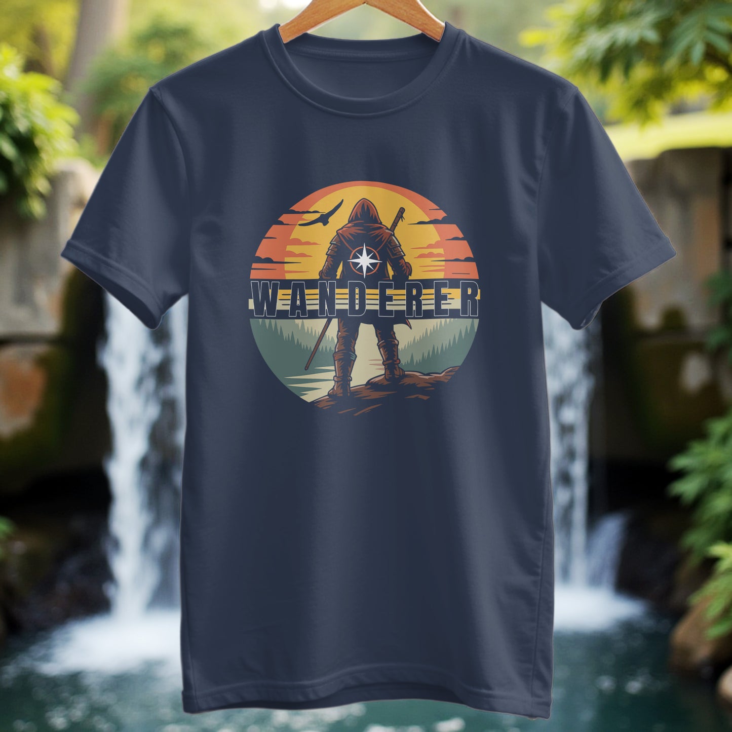 Round Logo Wanderer T-Shirt - Trailblaze Shirts