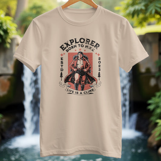 Explorer Born To Hike T-Shirt - Trailblaze Shirts