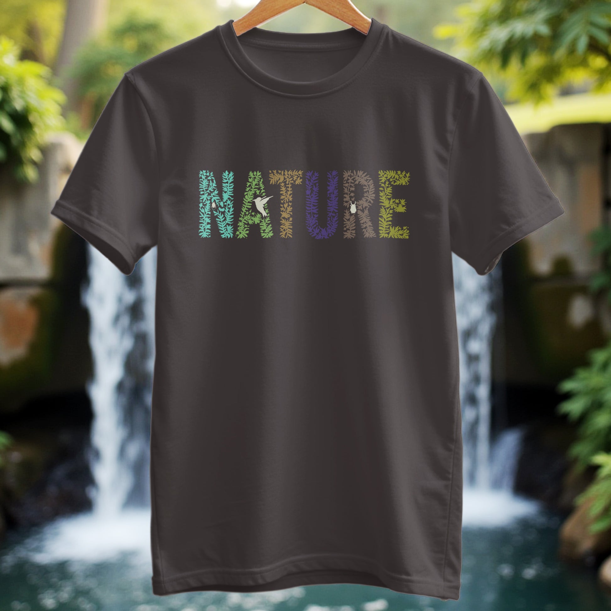 Nature Typography T-Shirt - Trailblaze Shirts