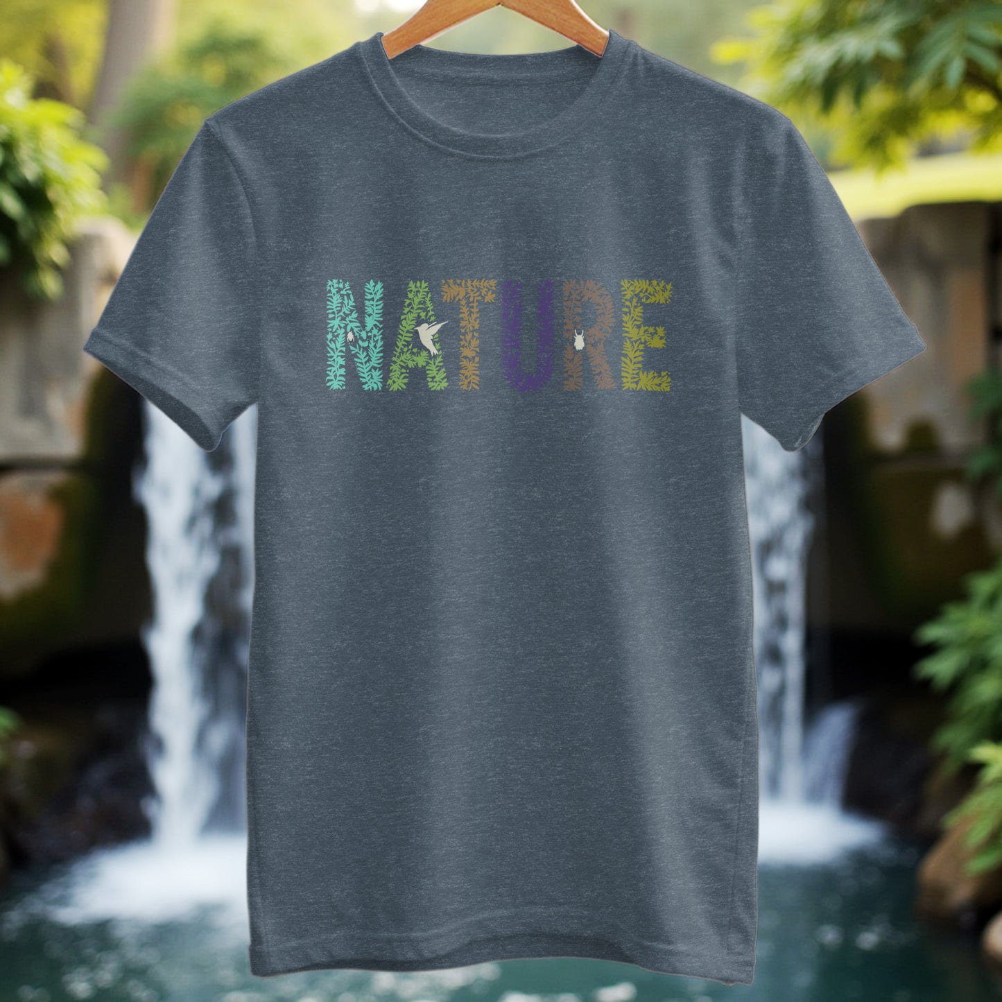 Nature Typography T-Shirt - Trailblaze Shirts