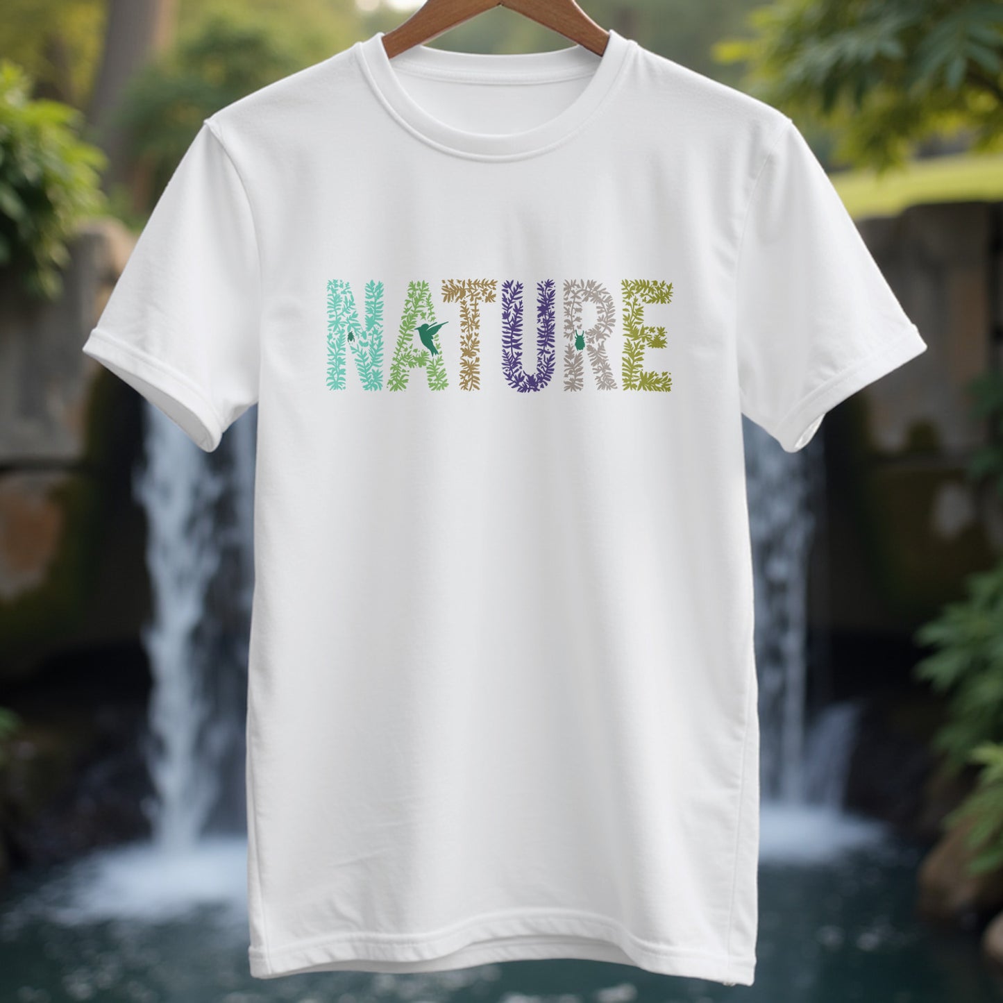 Nature Typography T-Shirt - Trailblaze Shirts