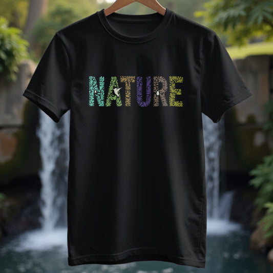 Nature Typography T-Shirt - Trailblaze Shirts