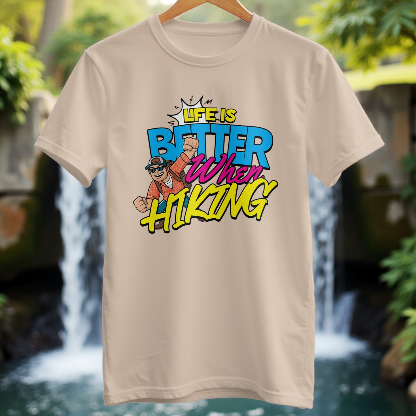 Life Is Better When Hiking T-Shirt - Trailblaze Shirts