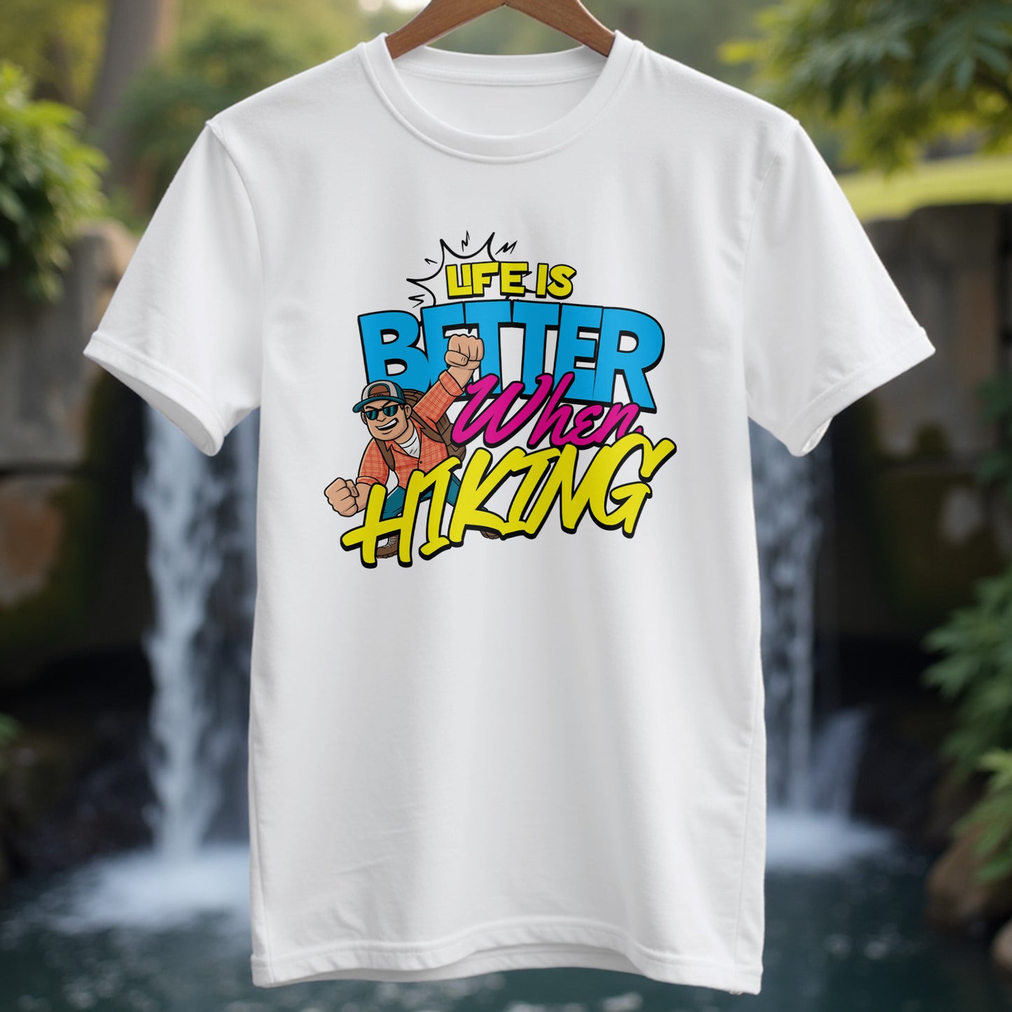 Life Is Better When Hiking T-Shirt - Trailblaze Shirts