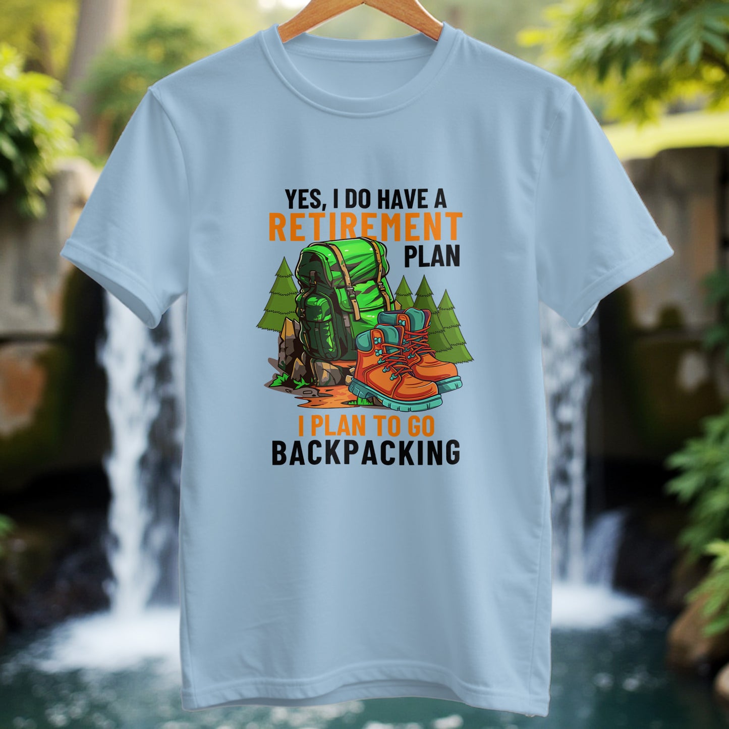 I Go Backpacking T-Shirt - Trailblaze Shirts