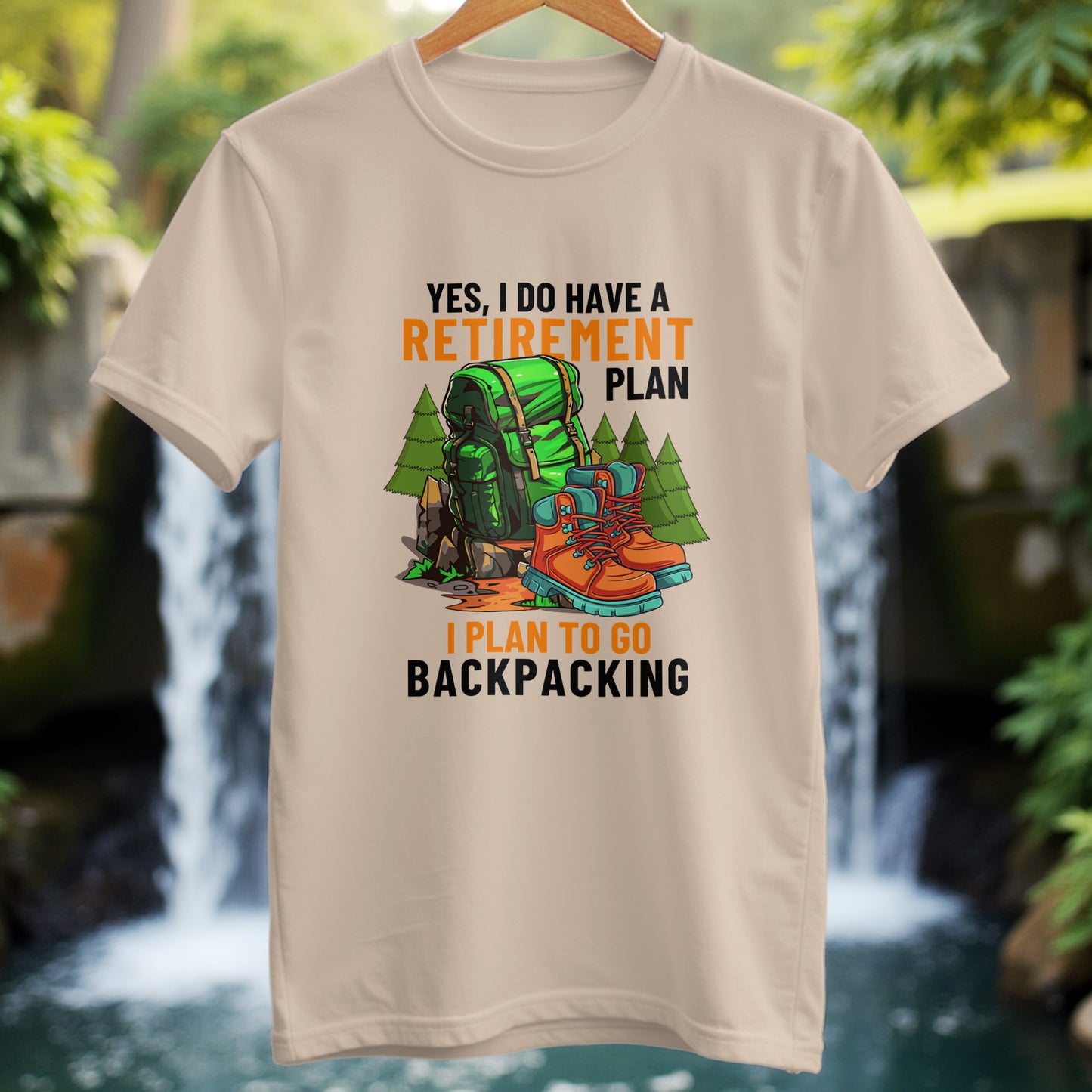 I Go Backpacking T-Shirt - Trailblaze Shirts