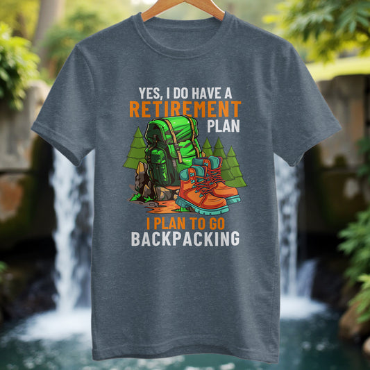 I Go Backpacking T-Shirt - Trailblaze Shirts