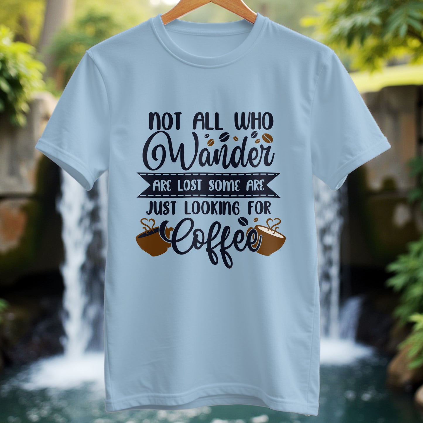 Looking For Coffee T-Shirt - Trailblaze Shirts