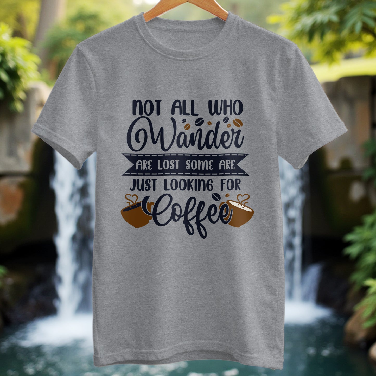 Looking For Coffee T-Shirt - Trailblaze Shirts