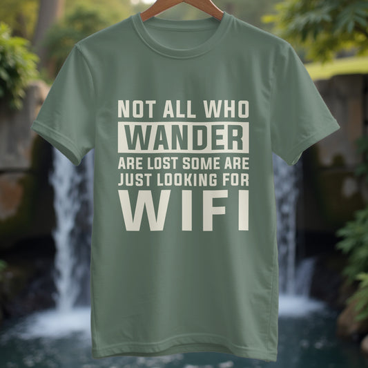 Looking For WiFi T-Shirt - Trailblaze Shirts