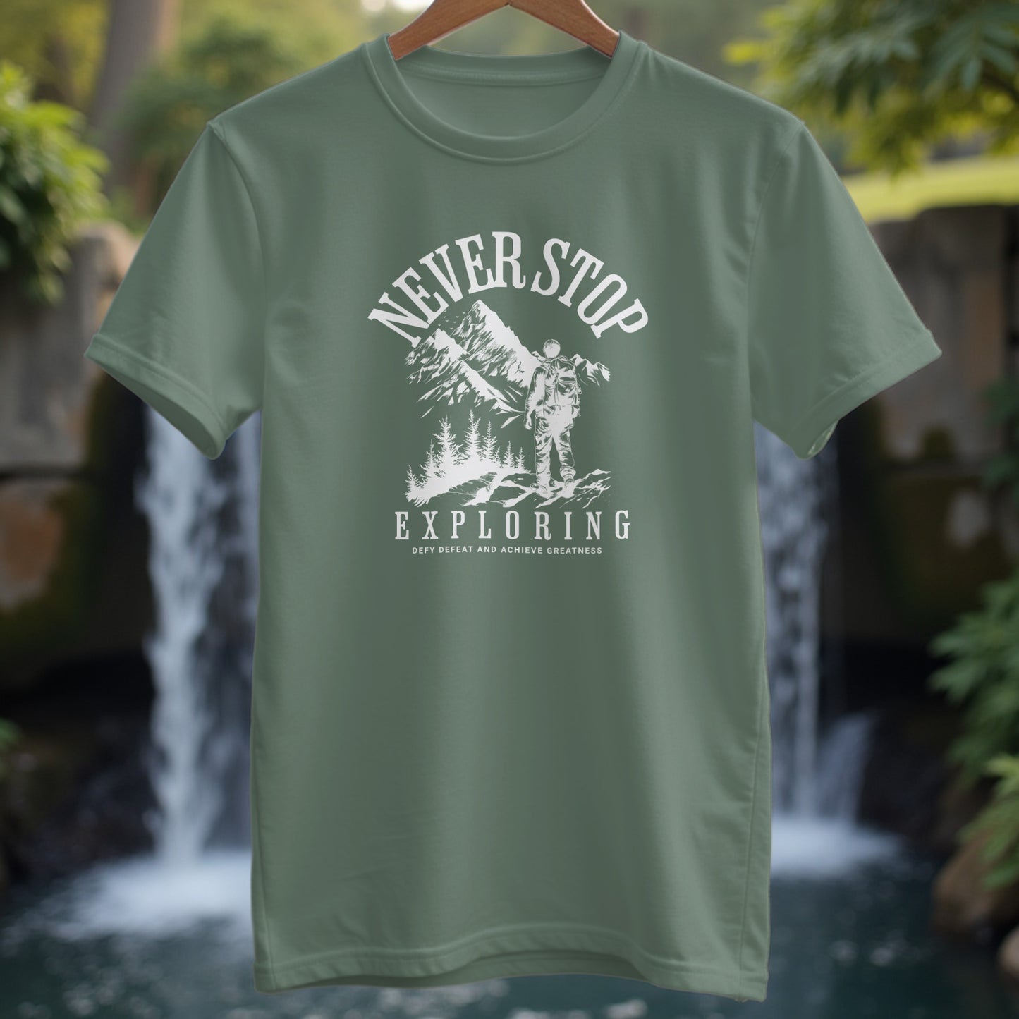 Never Stop Exploring T-Shirt - Trailblaze Shirts
