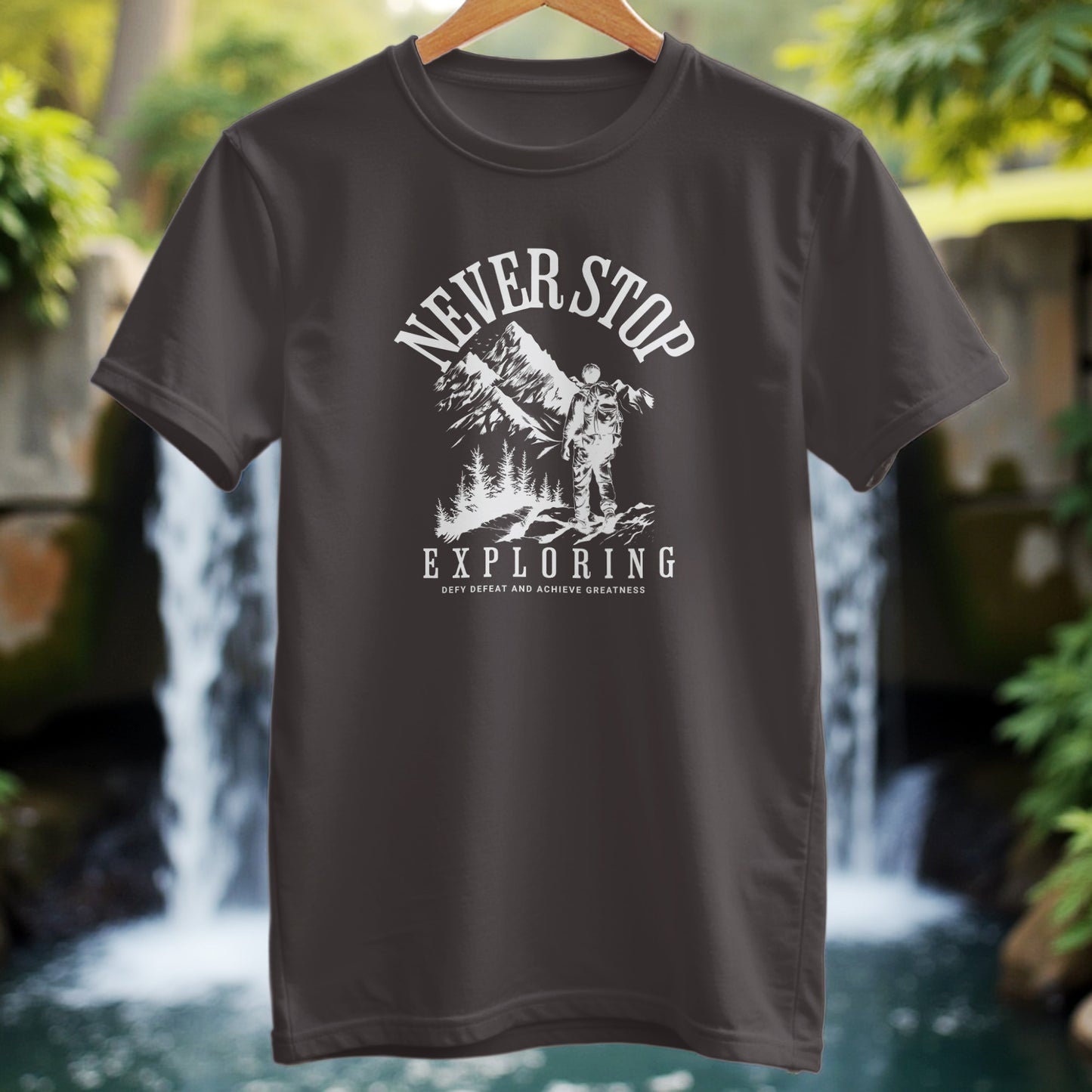 Never Stop Exploring T-Shirt - Trailblaze Shirts