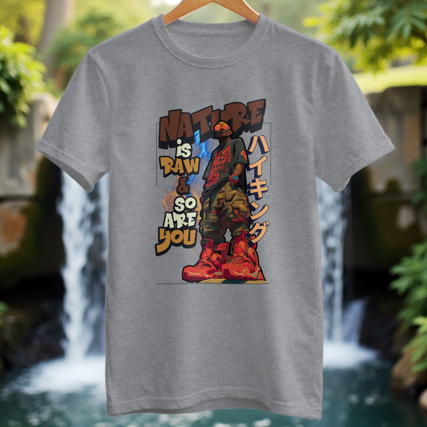 Nature Is Raw T-Shirt - Trailblaze Shirts