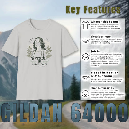 Breathe In Hike Out T-Shirt - Trailblaze Shirts