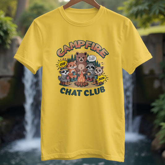 Campfire Chat Club T-Shirt - Trailblaze Shirts