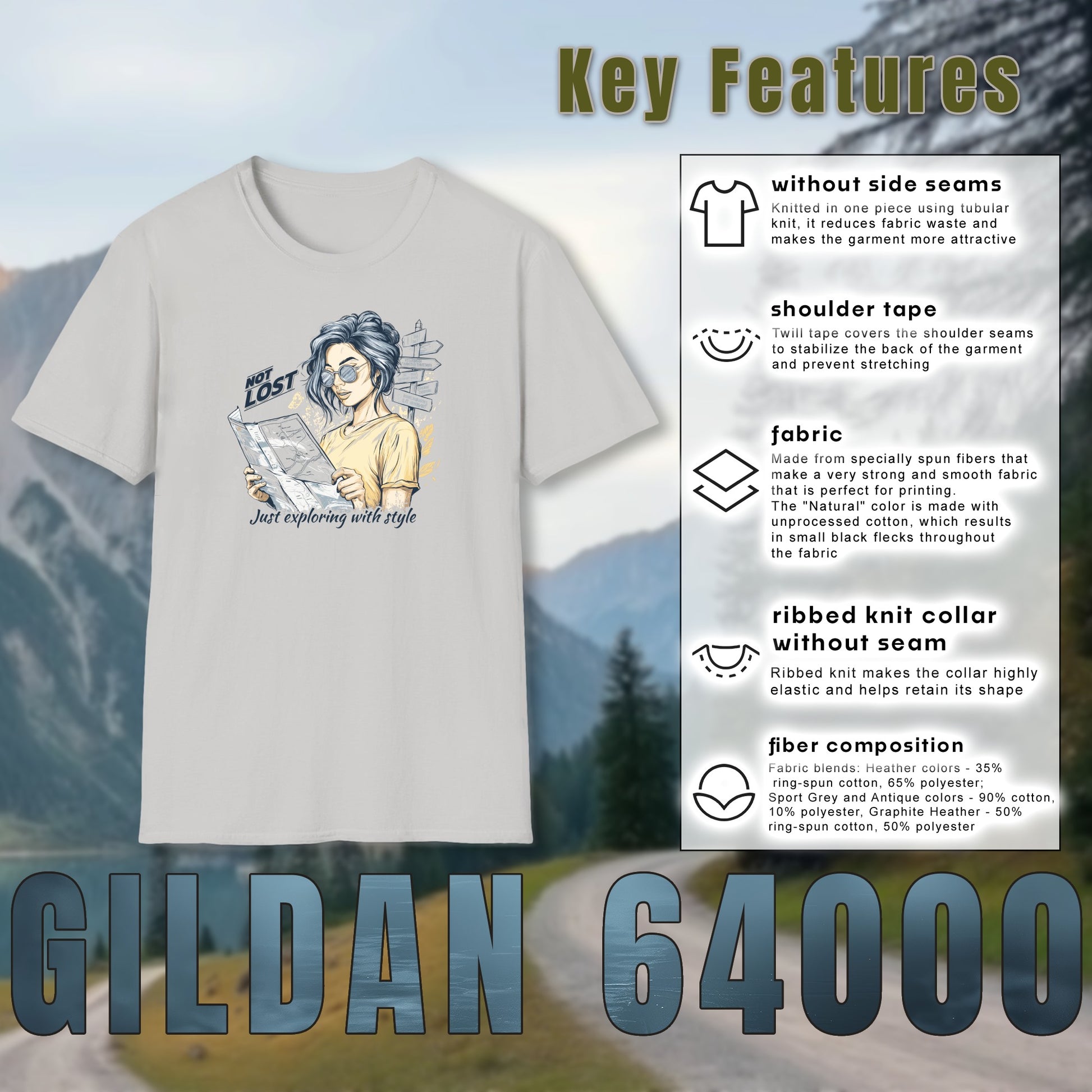 Exploring With Style T-Shirt - Trailblaze Shirts