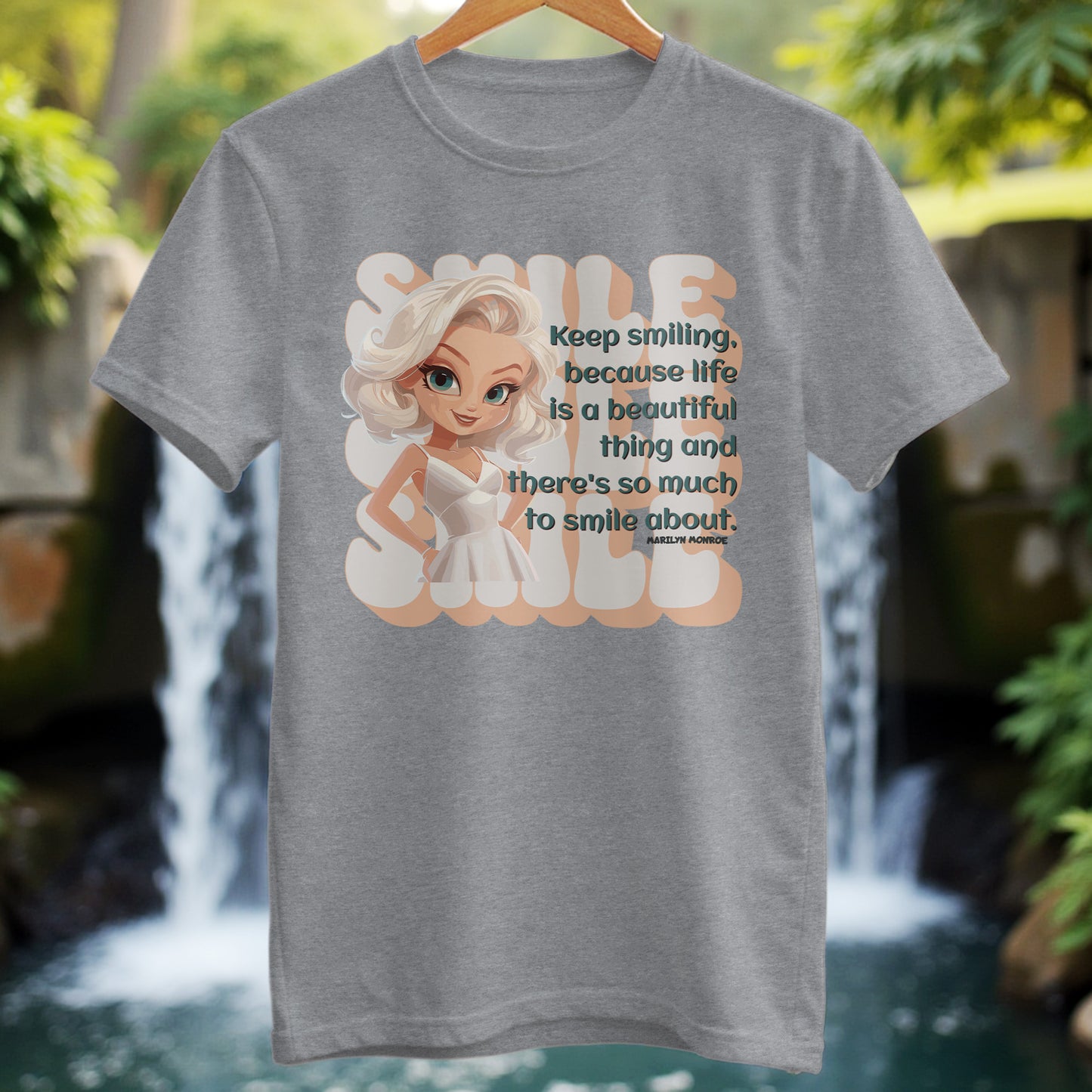 Keep Smiling T-Shirt - Trailblaze Shirts