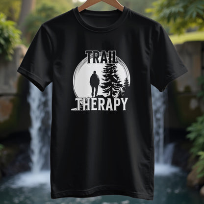 Monochrome Trail Therapy T-Shirt - Trailblaze Shirts
