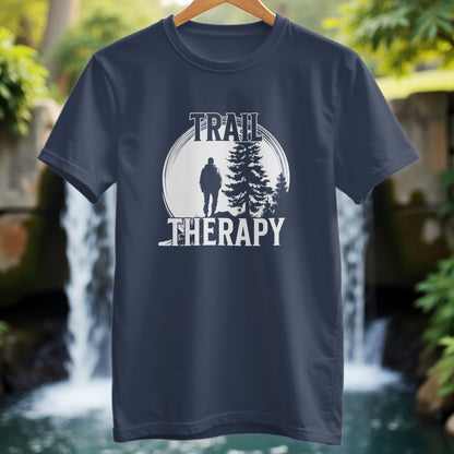 Monochrome Trail Therapy T-Shirt - Trailblaze Shirts