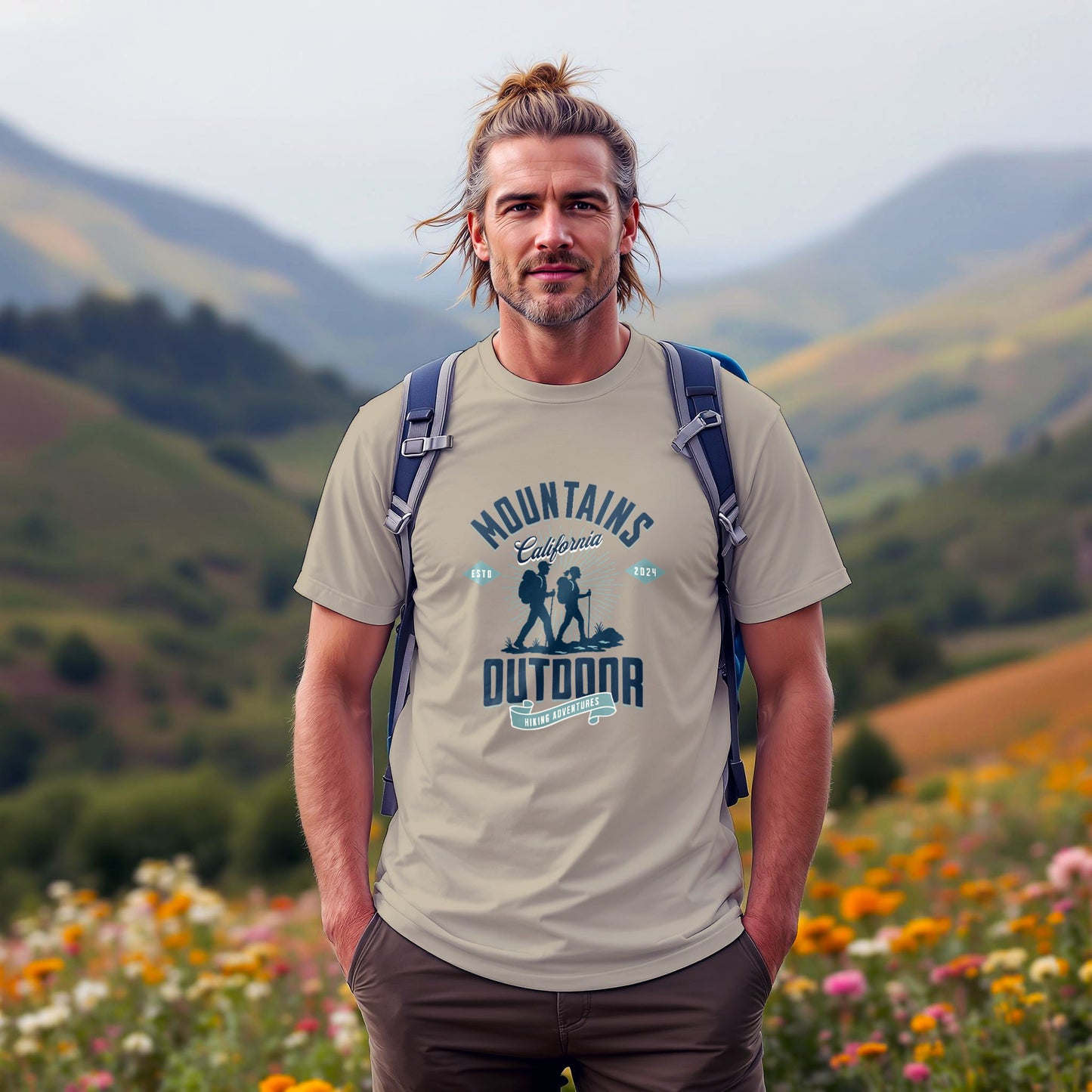 Mountains California T-Shirt - Trailblaze Shirts