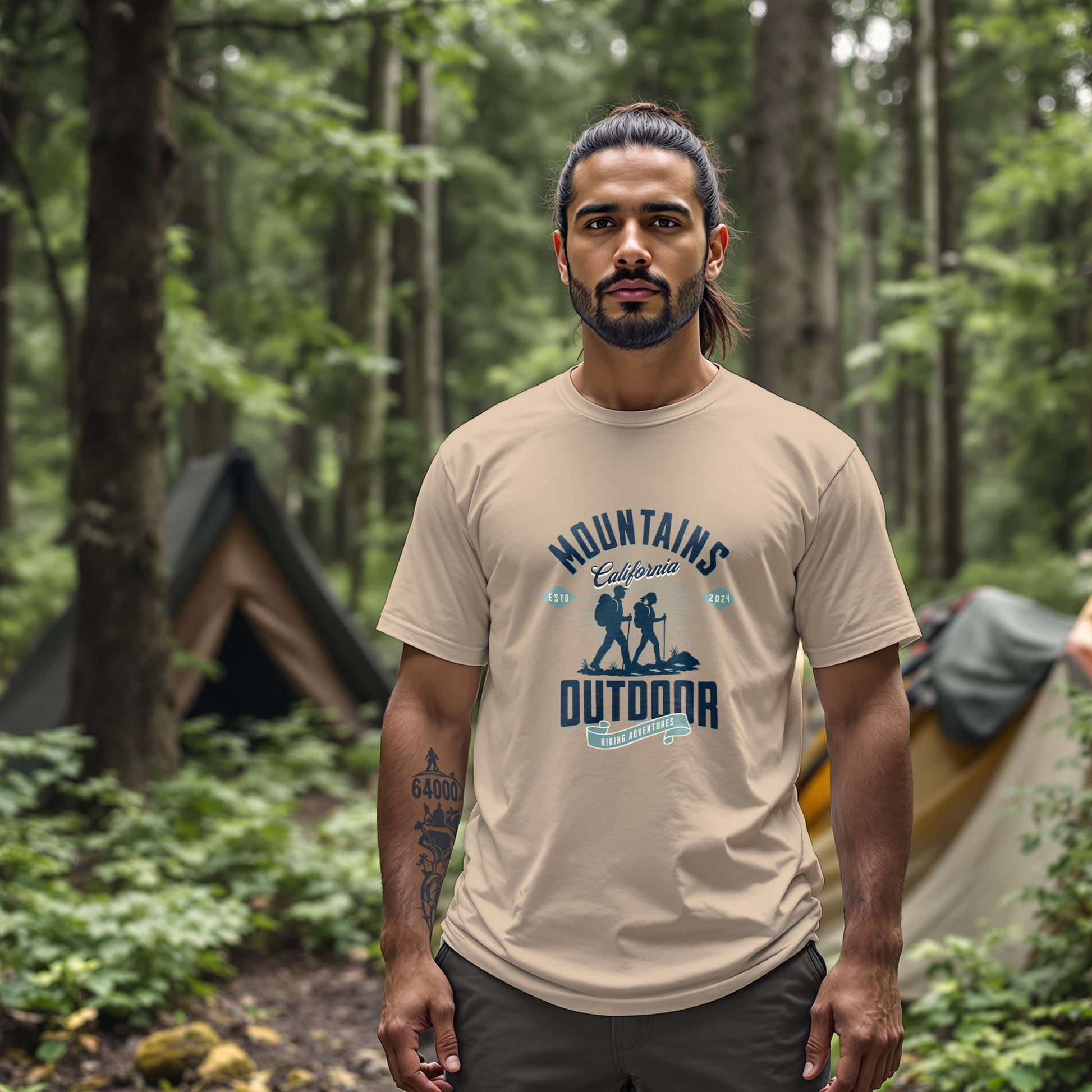 Mountains California T-Shirt - Trailblaze Shirts