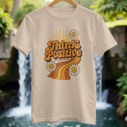 Think Positive 60s T-Shirt - Trailblaze Shirts