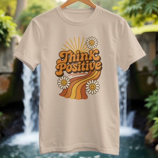 Think Positive 60s T-Shirt - Trailblaze Shirts
