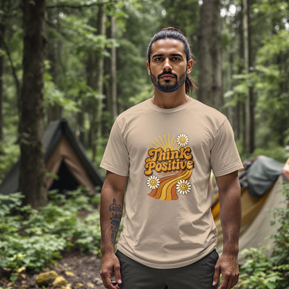 Think Positive 60s T-Shirt - Trailblaze Shirts