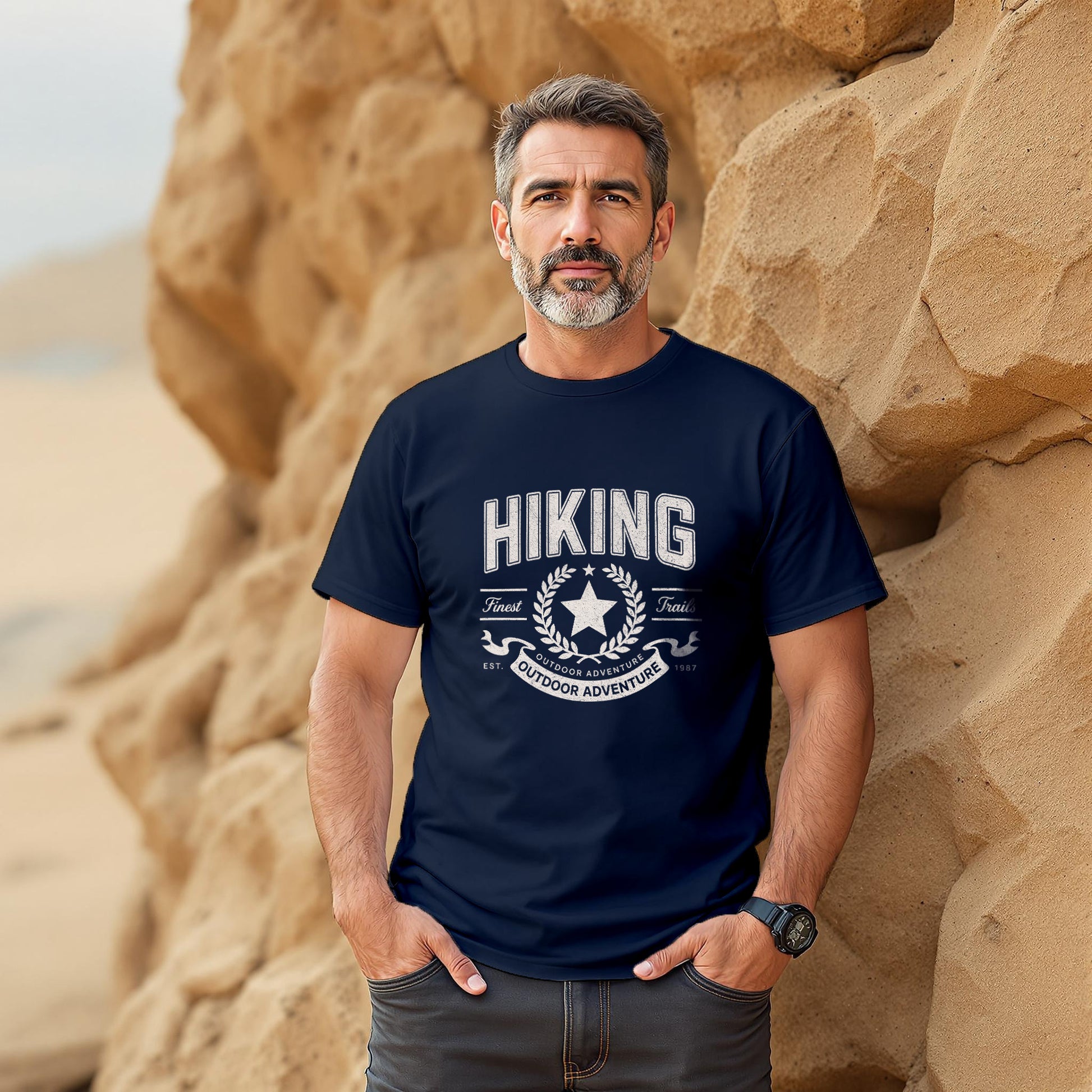Hiking Finest Trails Tee - Trailblaze Shirts