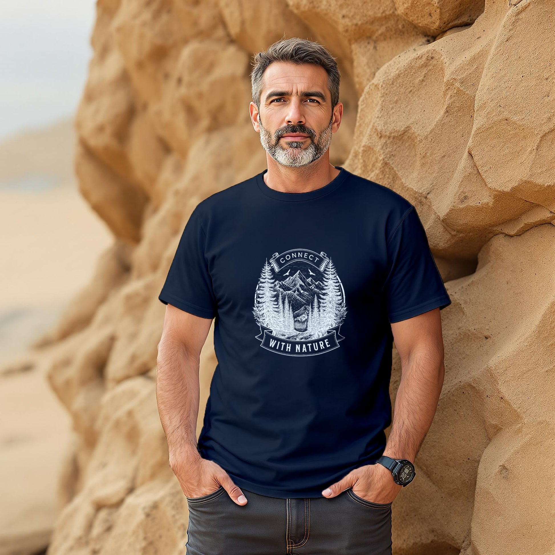 Connect With Nature T-Shirt - Trailblaze Shirts