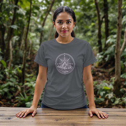 Ancient Style Compass T-Shirt - Trailblaze Shirts