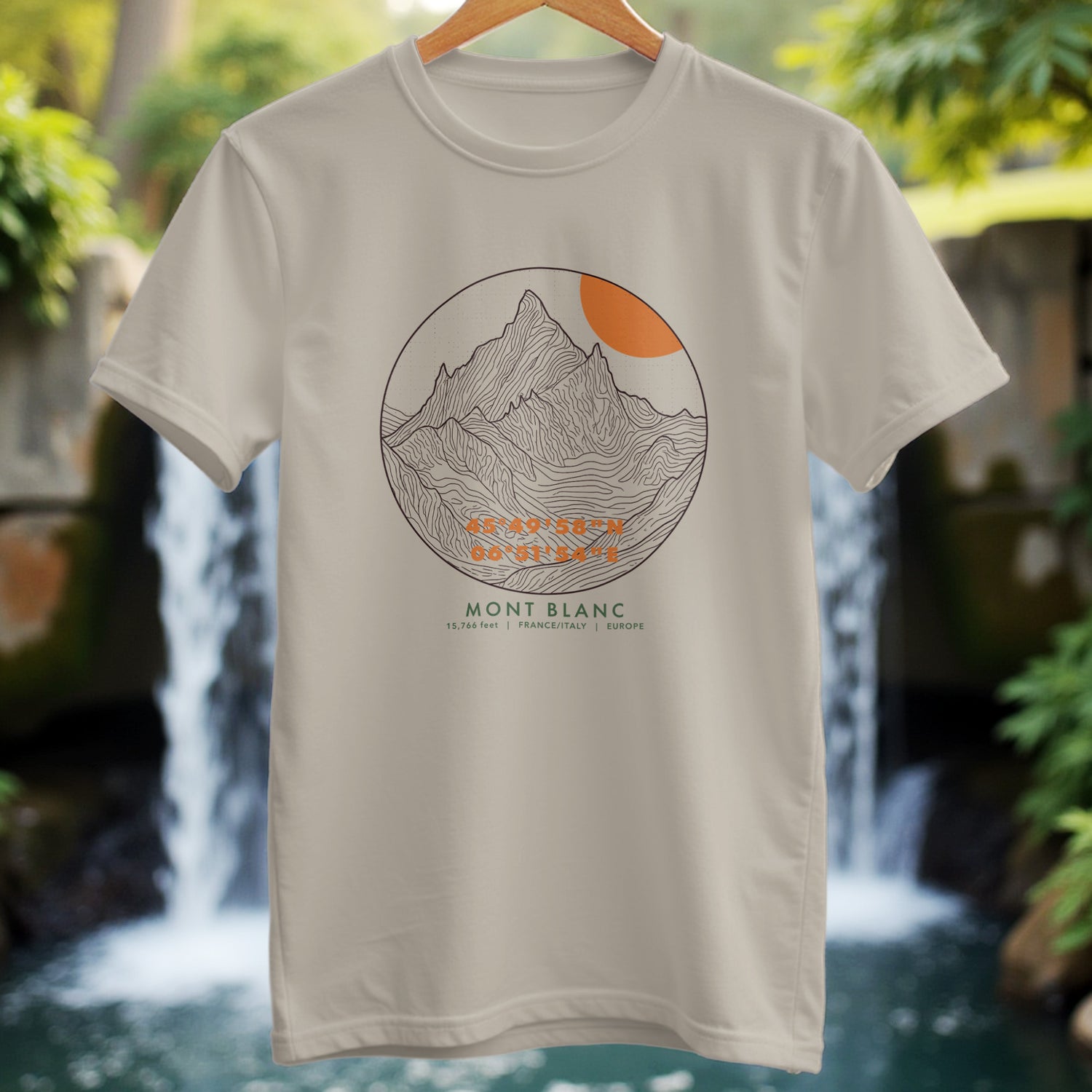 Mont Blanc Circle T-Shirt - Trailblaze Shirts