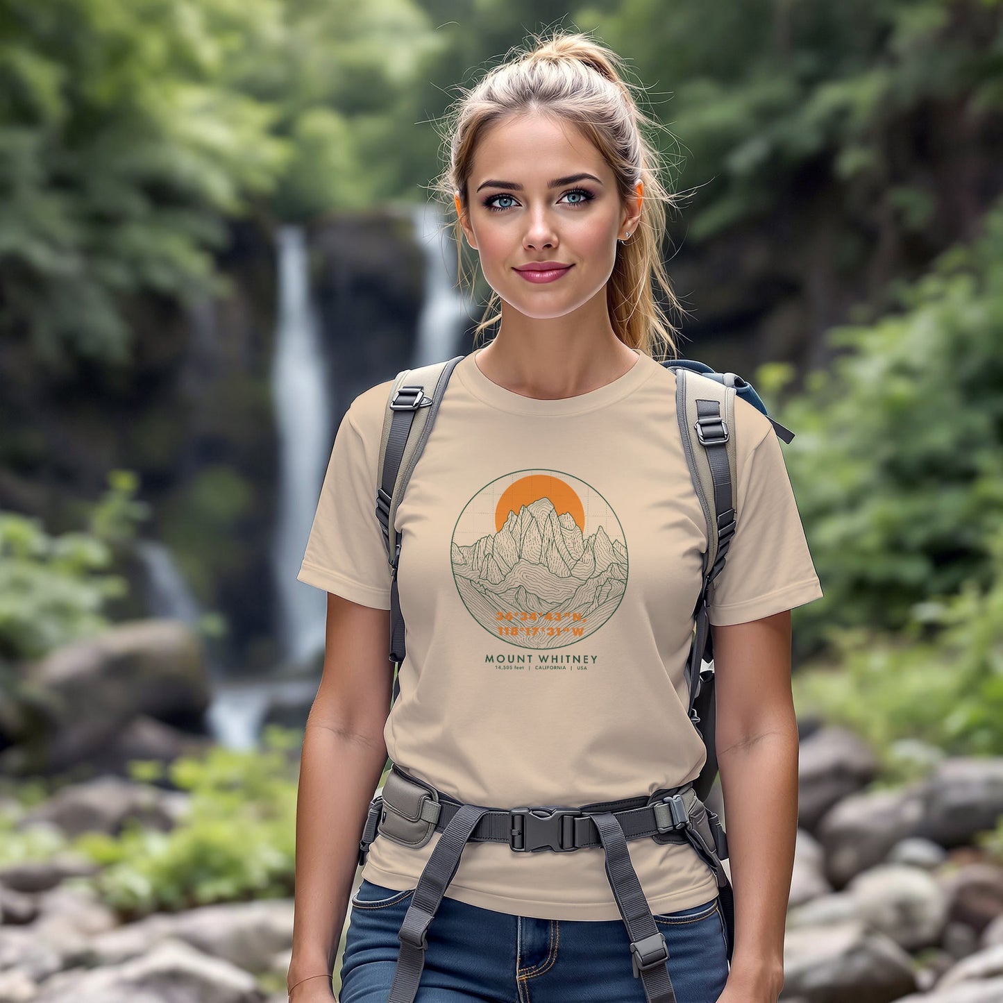 Mount Whitney Circle T-Shirt - Trailblaze Shirts