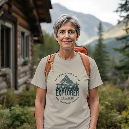 Vintage Hikers Club T-Shirt - Trailblaze Shirts