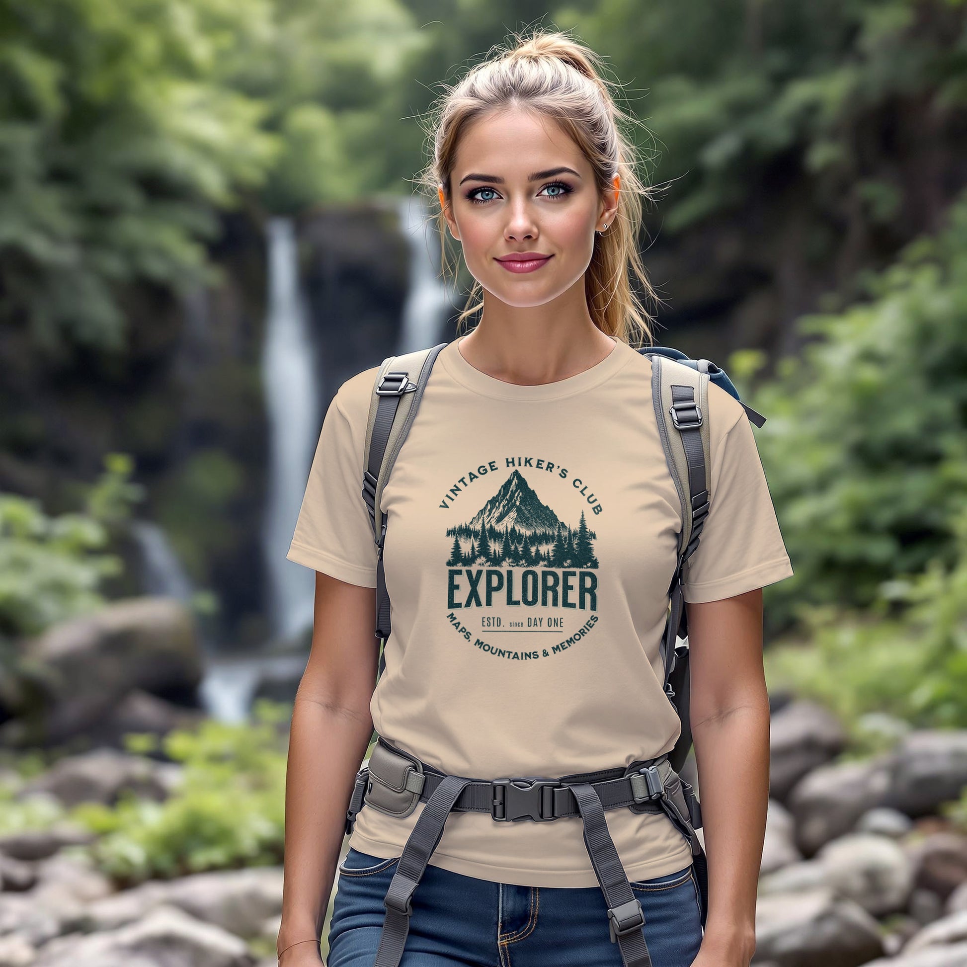 Vintage Hikers Club T-Shirt - Trailblaze Shirts