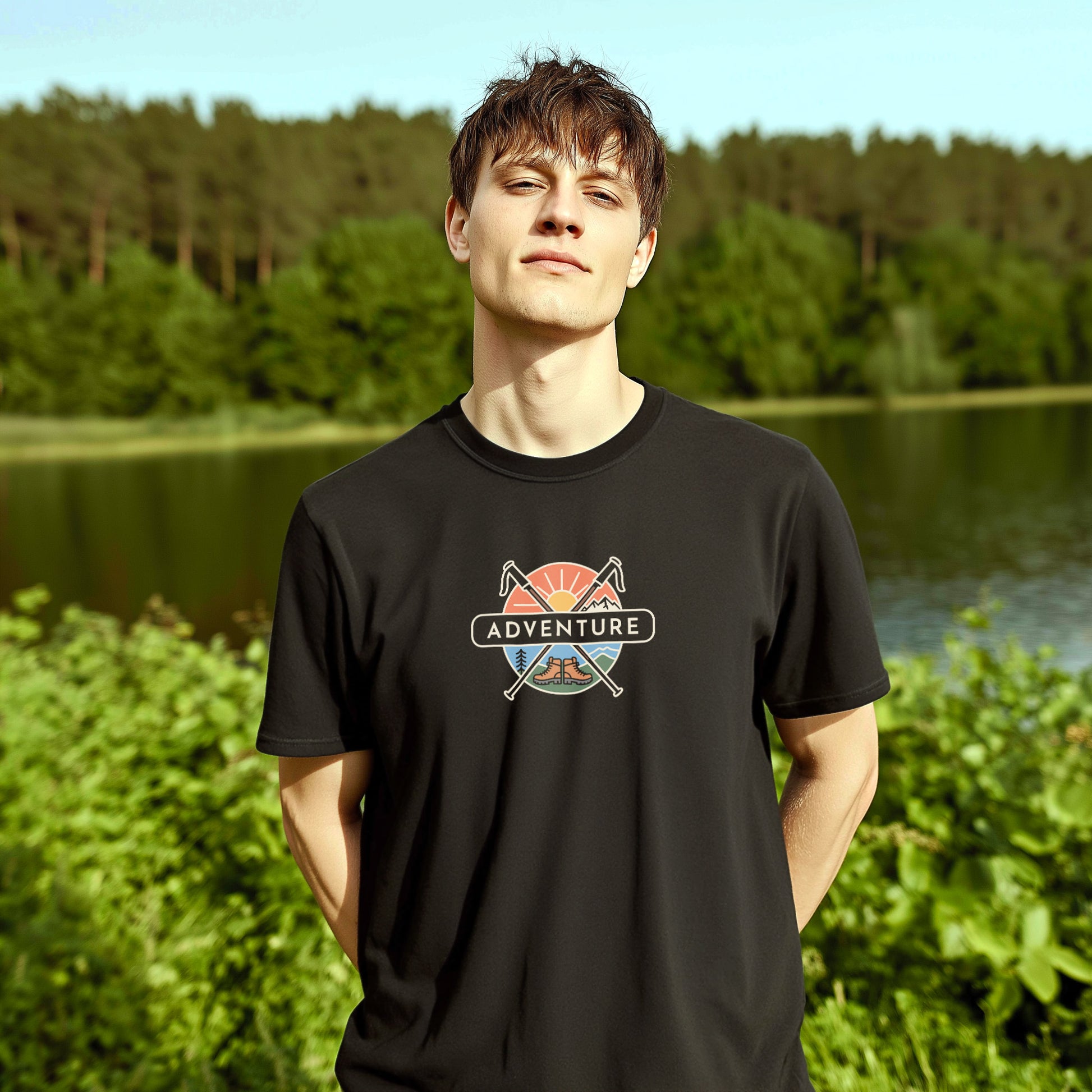 Adventure Badge T-Shirt - Trailblaze Shirts