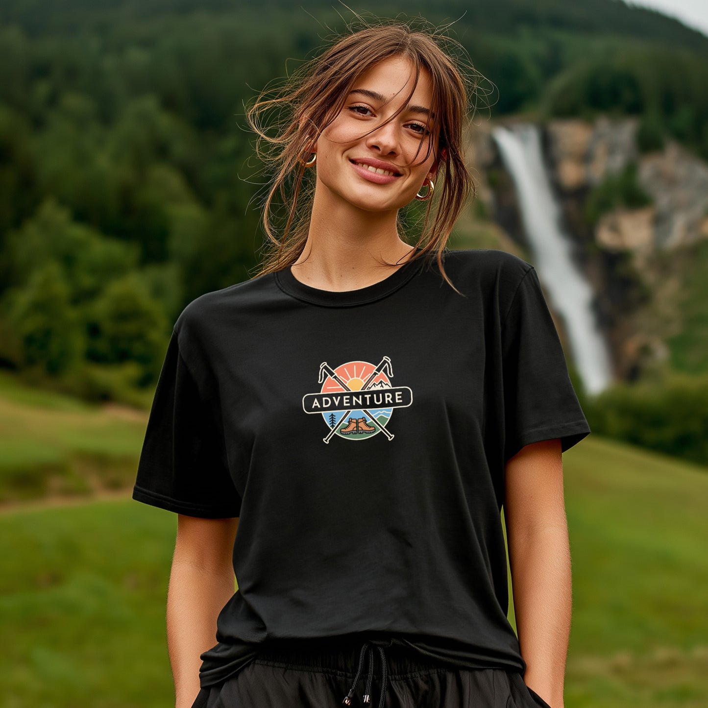 Adventure Badge T-Shirt - Trailblaze Shirts