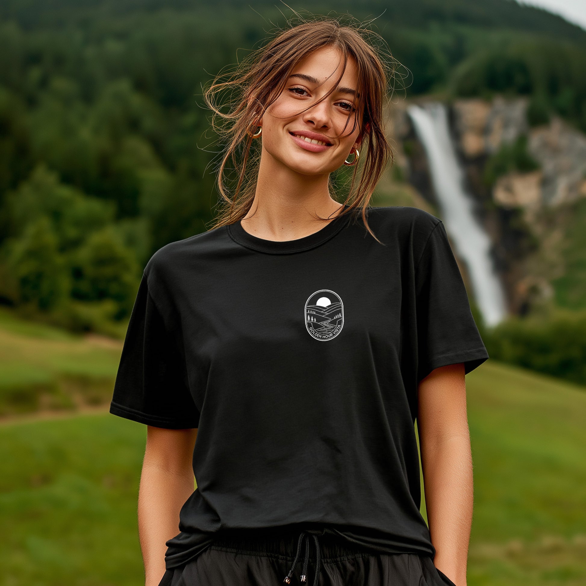 Golden Hour Vista T-Shirt - Trailblaze Shirts