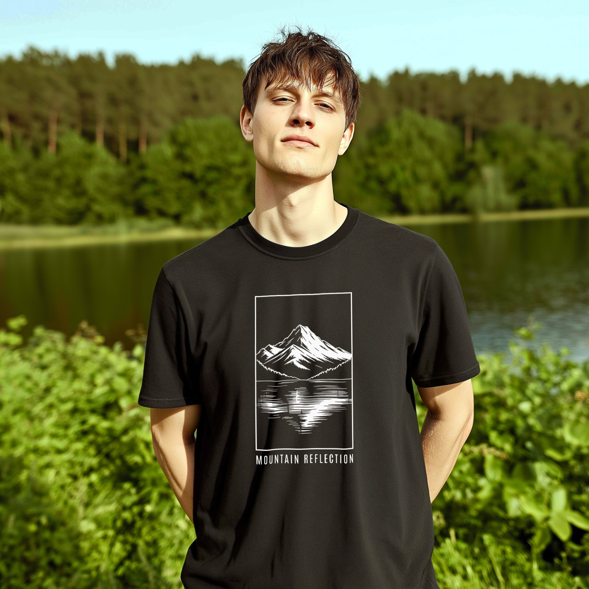 Mountain Reflection T-Shirt - Trailblaze Shirts