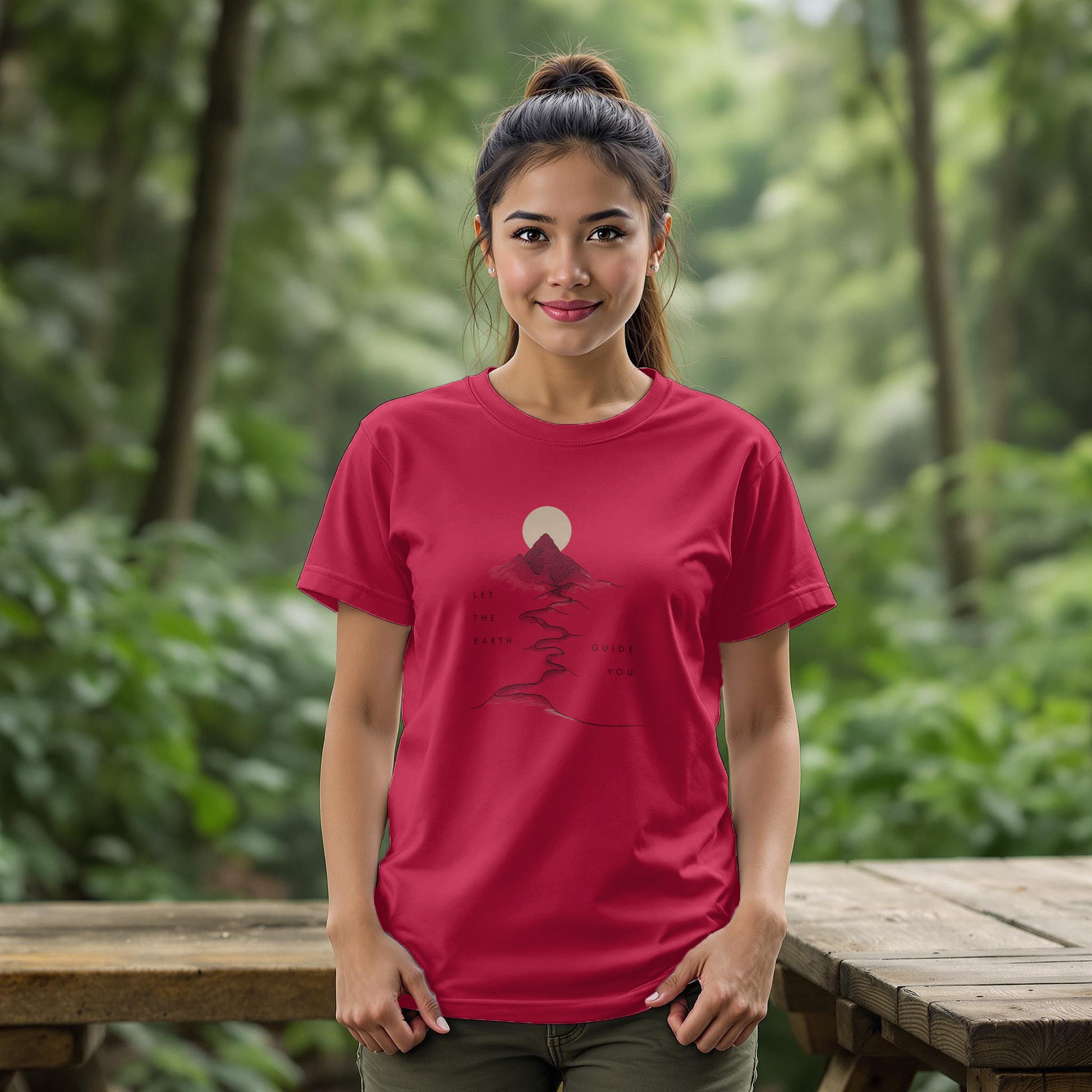 Let The Earth Guide You T-Shirt - Trailblaze Shirts