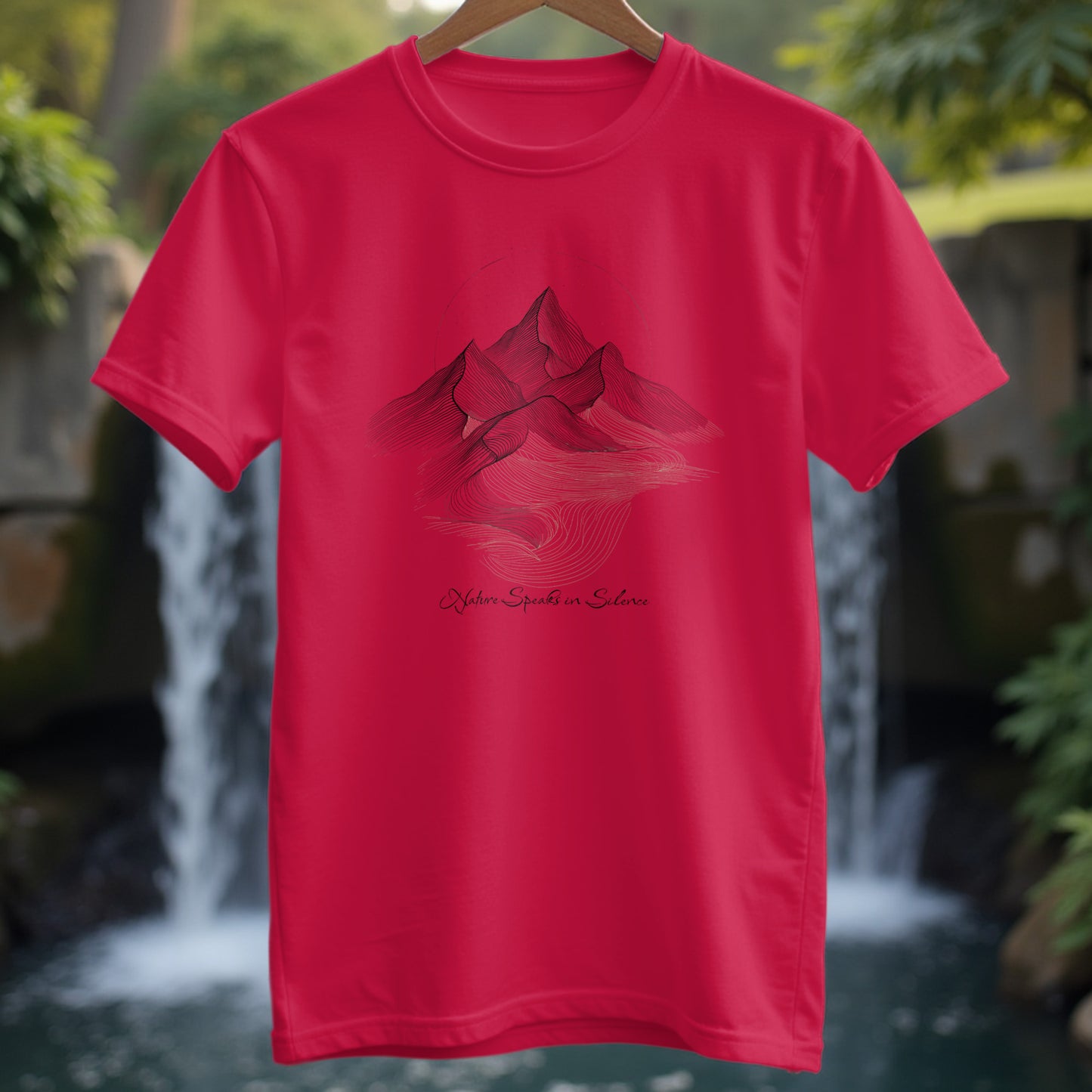 Nature Speaks In Silence T-Shirt - Trailblaze Shirts