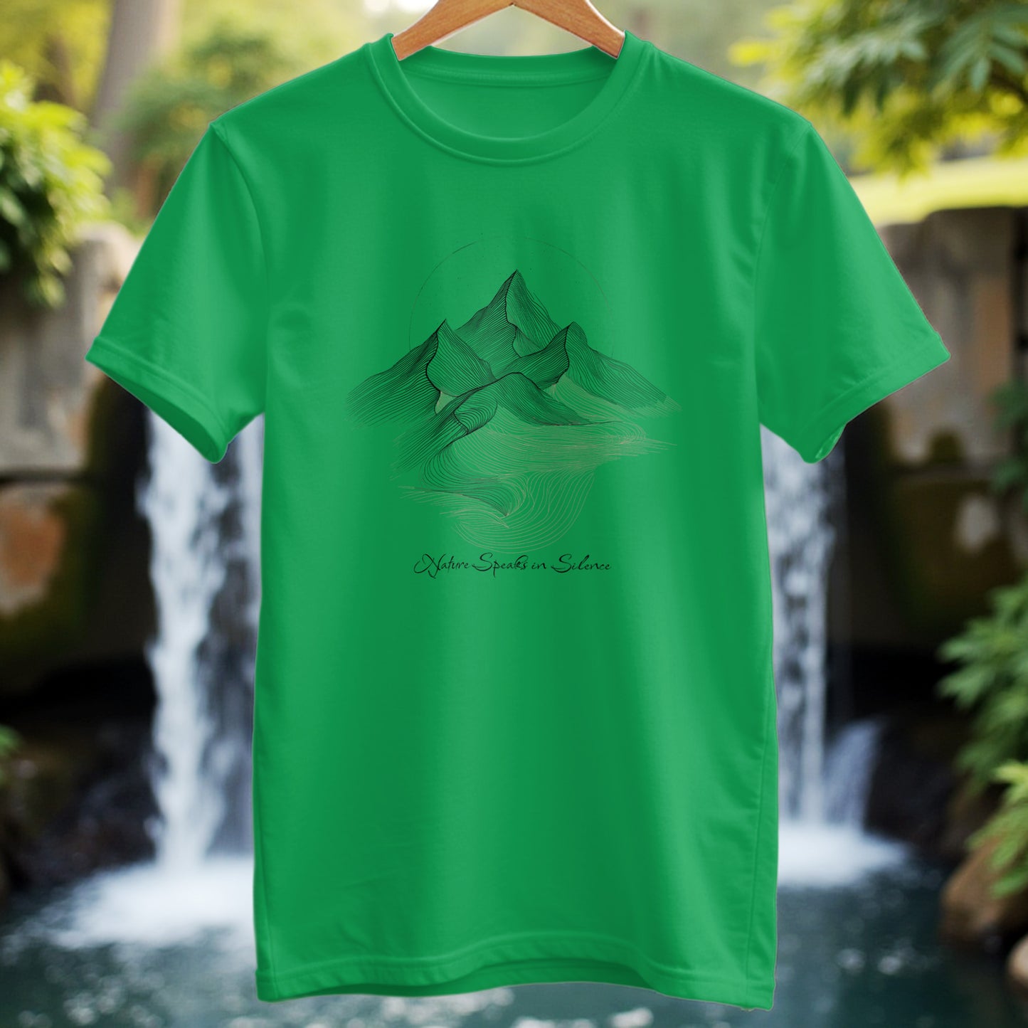 Nature Speaks In Silence T-Shirt - Trailblaze Shirts