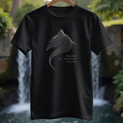 Drawn To Distant Peaks T-Shirt - Trailblaze Shirts