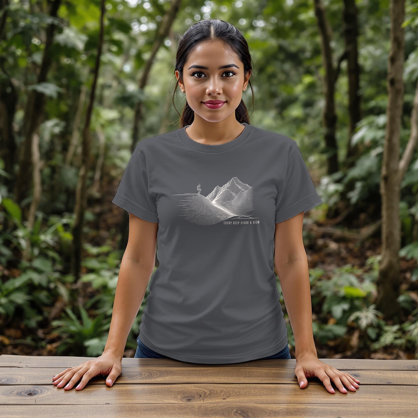 Every Step Finds A View T-Shirt - Trailblaze Shirts