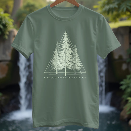 Find Yourself In The Pines T-Shirt - Trailblaze Shirts