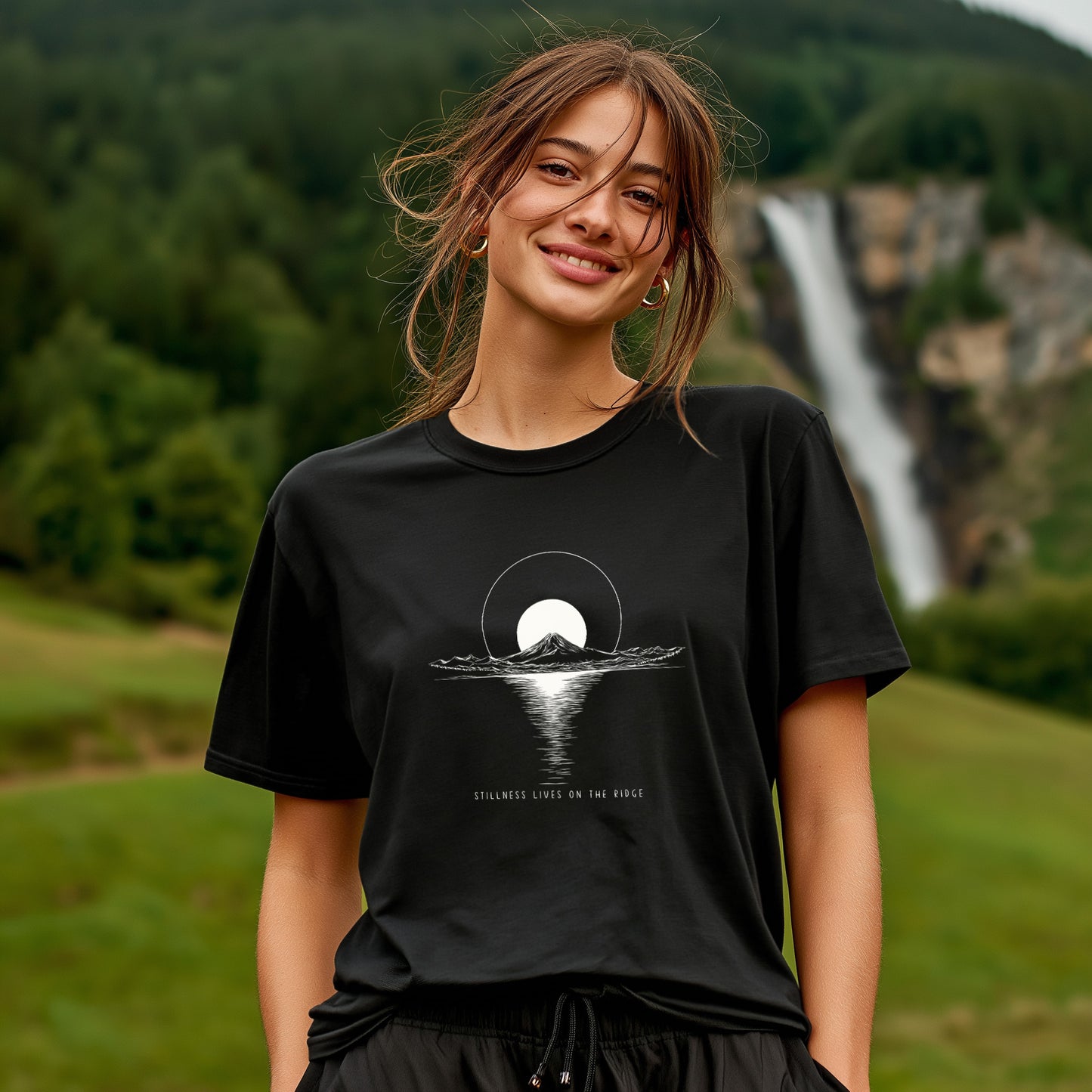 Stillness Lives On The Ridge T-Shirt - Trailblaze Shirts