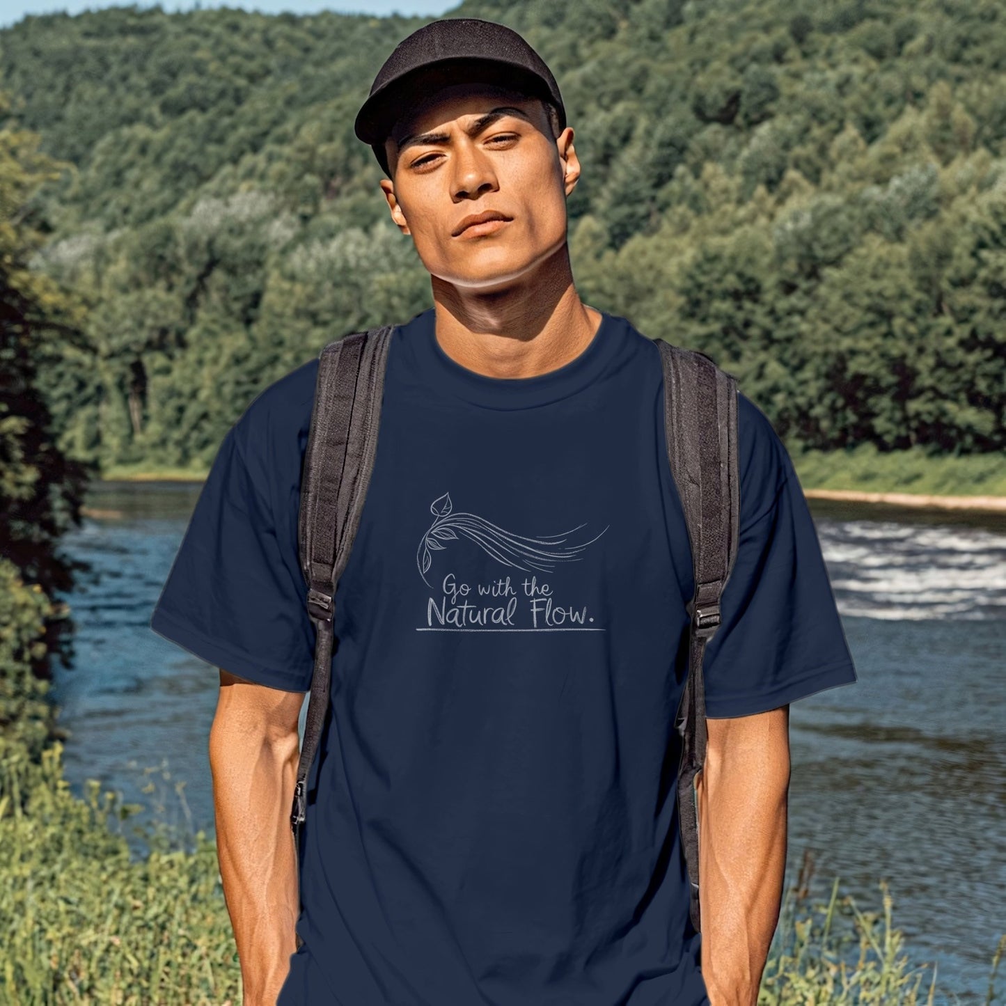 Go With Natural Flow T-Shirt - Trailblaze Shirts
