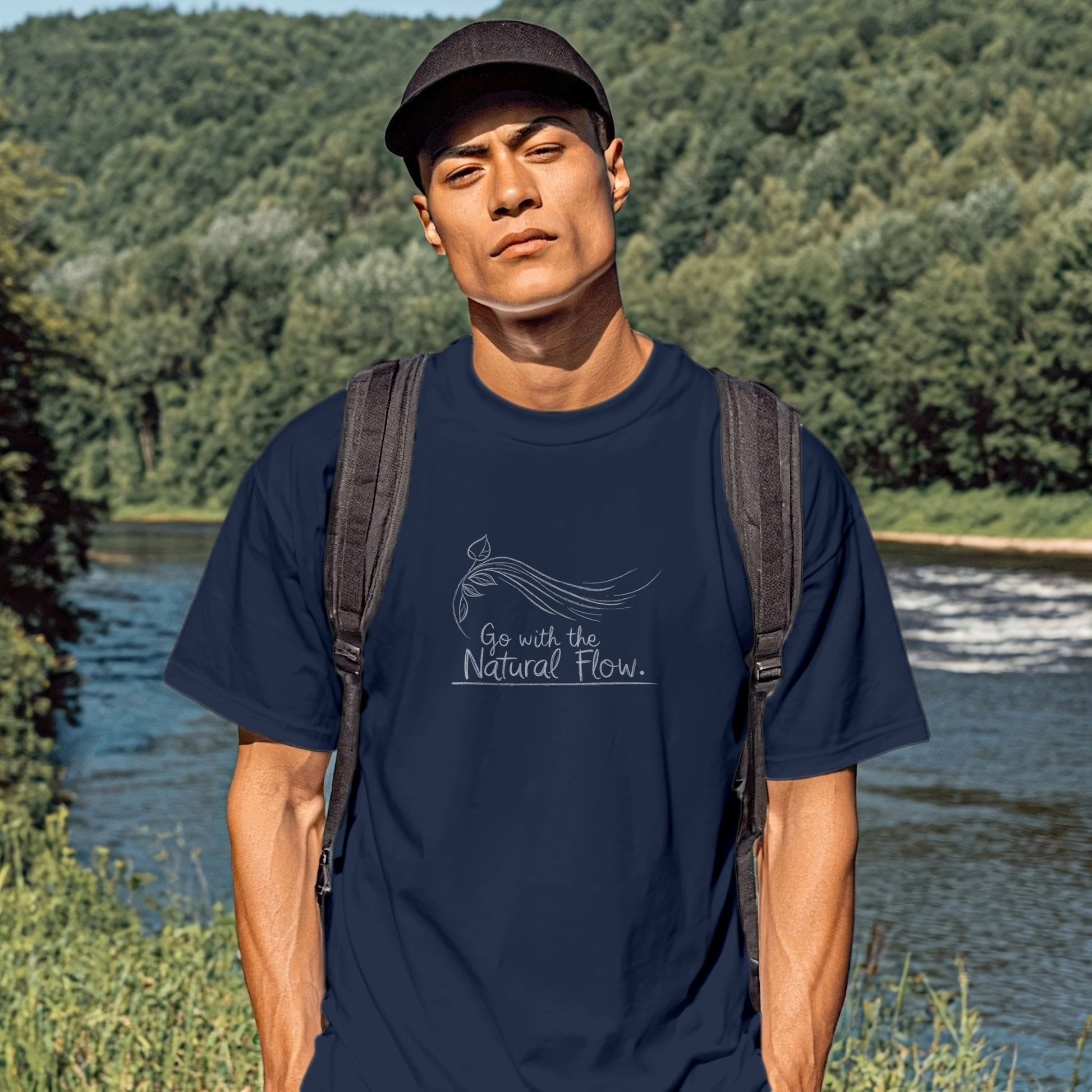 Go With Natural Flow T-Shirt - Trailblaze Shirts