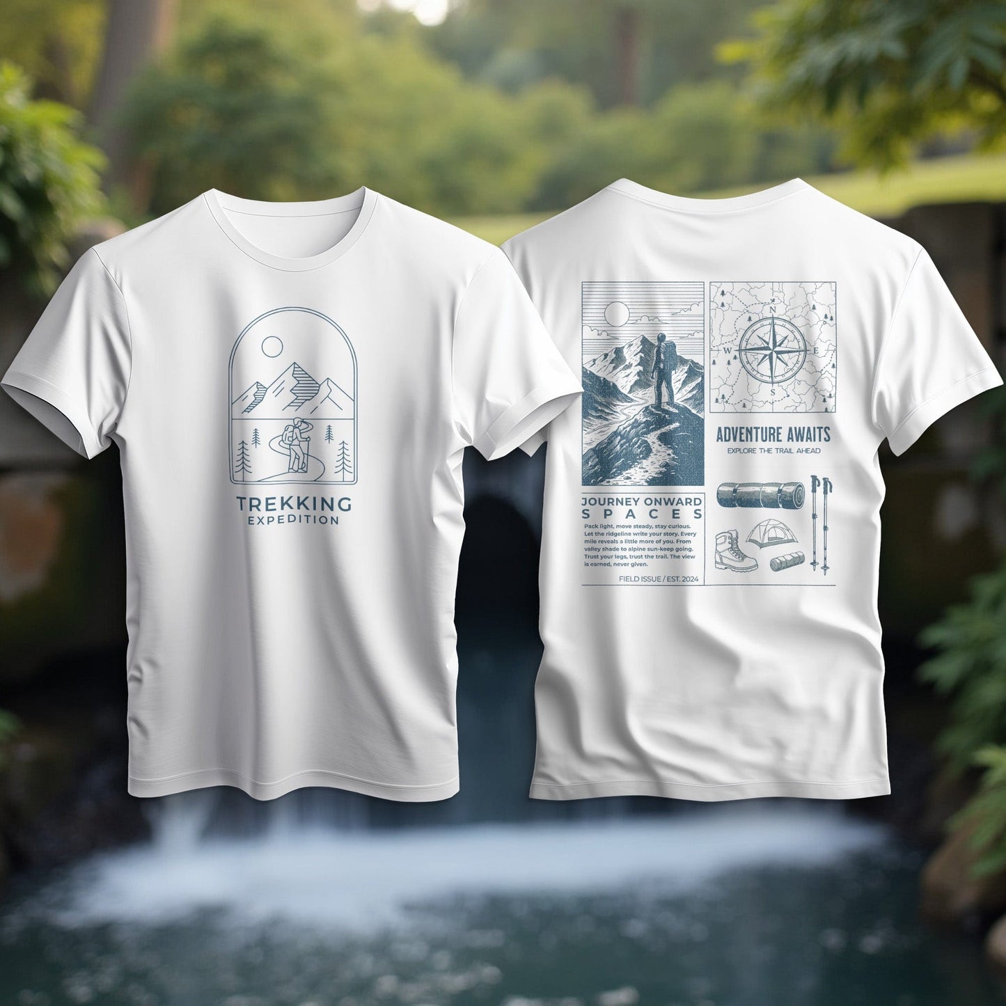 Journey Onward Spaces T-Shirt